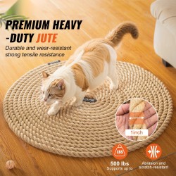 Kuntosalin juuttiköysi kiipeilyyn 25,4 mm 30,48 m kolmikierteinen