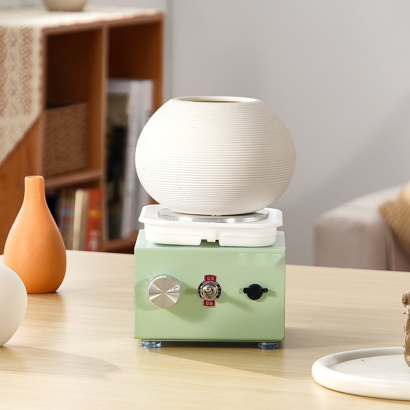 Pieni sähködreija savitöihin säädettävä nopeus 0–320 irrotettava allas kaksi lautasta 18 lisävarustetta