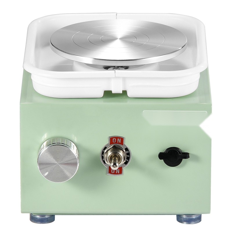 Pieni sähködreija savitöihin säädettävä nopeus 0–320 irrotettava allas kaksi lautasta 18 lisävarustetta