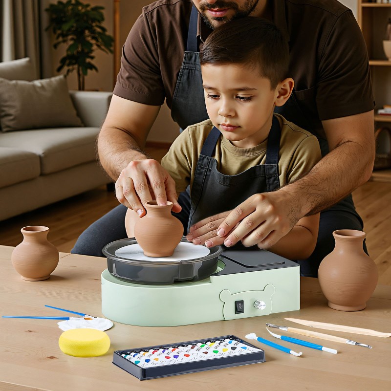 Sähköinen mini-savipyörä alumiinialusta 158 millimetriä lapsille ja aikuisille