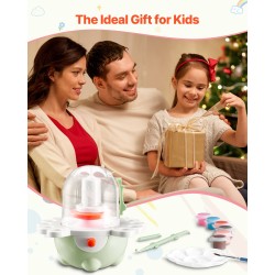 Mini-dreija lapsille ja aloittelijoille 50 mm ja 80 mm pyörälevyt säädettävä nopeus