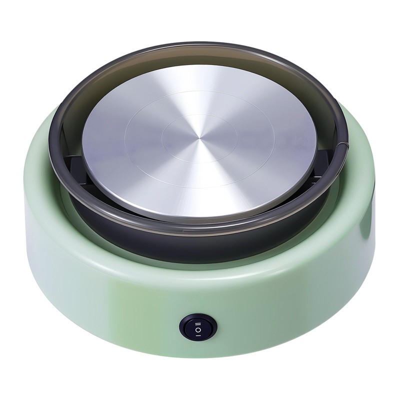 Mini-savityöpyörä 158 mm alumiinikääntöalustalla 30W säädettävä nopeus eteen ja taakse pyörivä lapsille