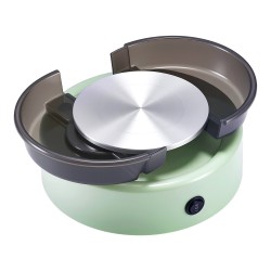 Mini-savityöpyörä 158 mm alumiinikääntöalustalla 30W säädettävä nopeus eteen ja taakse pyörivä lapsille