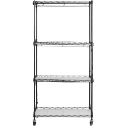 Kasviteline teräsrunko 4 hyllyä 45W LED kasvivalot 3 spektritilaa ajastin 600x350x1265 mm