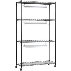 Kasviteline teräsrunko 4 tasoa 90W täyden spektrin sisäkäyttöön