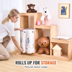 Leikkimatto synteettistä kuitua 150 x 200 cm vauvoille ja taaperoille