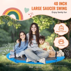 Pyöreä puukeinu 900D nylonkangas 1016 mm 340 kg kantavuus 2 puuhihnaa