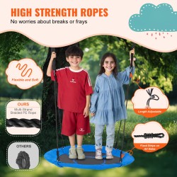 Pyöreä puukeinu 900D nylonkangas 1016 mm 340 kg kantavuus 2 puuhihnaa