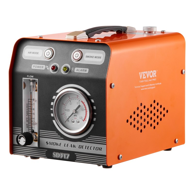 Savuvuototesteri 12 V sisäänrakennetulla ilmapumpulla kaksitilainen paine- ja virtausmittarilla EVAP- ja polttoainejärjestelmiin