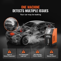 Savukone sisäänrakennetulla ilmapumpulla 12 voltin kaksitilainen EVAP-järjestelmän vuodonilmaisin digitaalinen painemittari ja