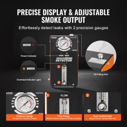 Savukone sisäänrakennetulla ilmapumpulla 12 voltin kaksitilainen EVAP-järjestelmän vuodonilmaisin digitaalinen painemittari ja