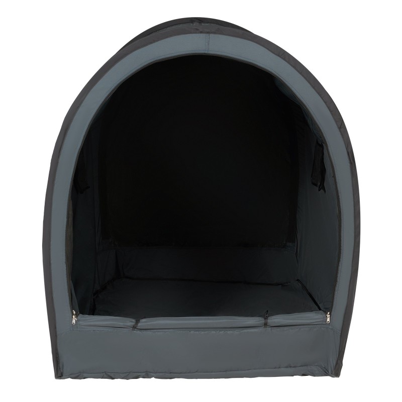 Sänkykatos hengittävä kangas 190 x 99 x 119 cm 4 ovea vihreä