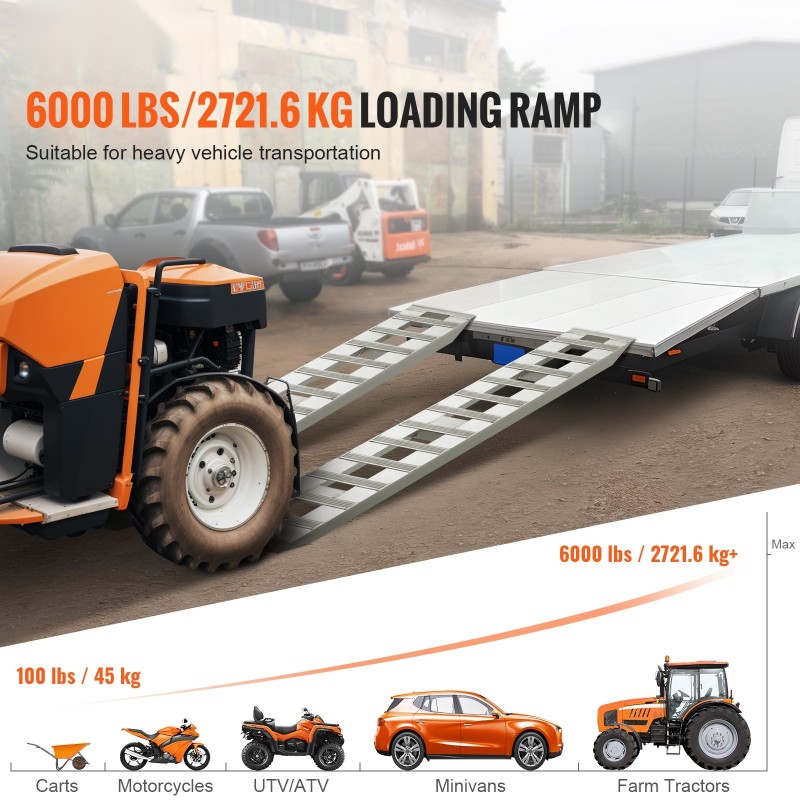 Alumiiniset ajosillat pituus 1830 millimetriä leveys 380 millimetriä 2 kappaletta