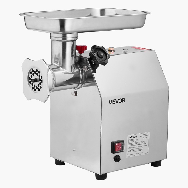 Pöytämallinen ruostumaton teräs lihamylly 850 wattinen malli 12 3,2 kilogrammaa minuutissa