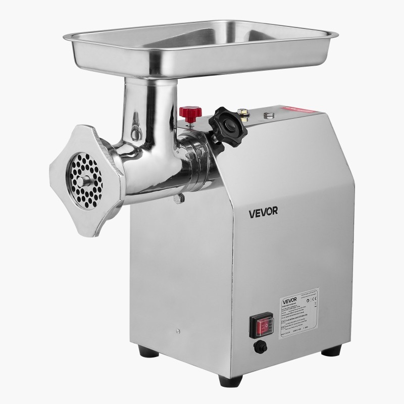 Sähköinen lihamylly 22-kokoinen ruostumatonta terästä teho 1100 wattia 4,2 kilogrammaa minuutissa ammattikäyttöön