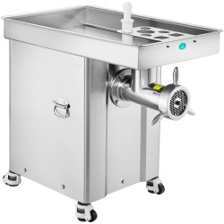 Sähköinen kaupallinen lihamylly ruostumaton teräs 4000 wattia suukoko 42