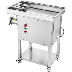 Sähkökäyttöinen ruostumaton teräs lihamylly 2200W 32 suuaukolla makkarasuppilolla ammattikäyttöön