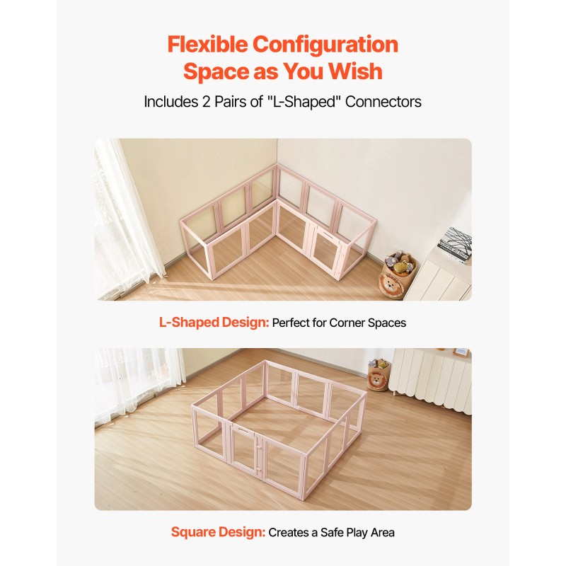 Pentuaitaus läpinäkyvillä paneeleilla 154×150×60 cm vesitiivis lukittavalla ovella suurille koirille