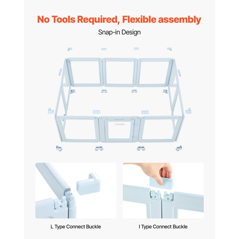 Pentulaatikko PET-paneeleilla PE-runko vesitiivis suurikokoisille koirille lukittava ovi