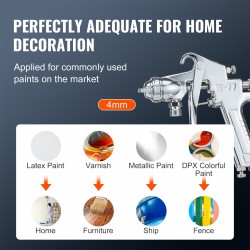 Painevärisäiliö 15L teräs säädettävä paine 60 psi ruisku kotikäyttö teollisuuskäyttö