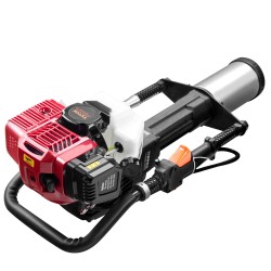 Bensiinikäyttöinen 52cc 2 tahti paalutuskone 1 4 kW holkit 49 69 100 mm aitojen asennukseen