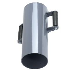 Käsikäyttöinen terästolpanlyöjä aitatolpille sisähalkaisija 6 1 tuumaa suuri kahva