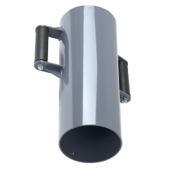 Käsikäyttöinen terästolpanlyöjä aitatolpille sisähalkaisija 6,1 tuumaa suuri kahva