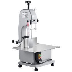 Sähköinen lihasaha 650W ruostumaton työtaso 315x460 mm 110 mm leikkuupaksuus ammattikäyttöön