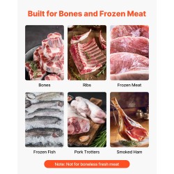 Sähköinen lihasaha 650W ruostumaton työtaso 315x460 mm 110 mm leikkuupaksuus ammattikäyttöön