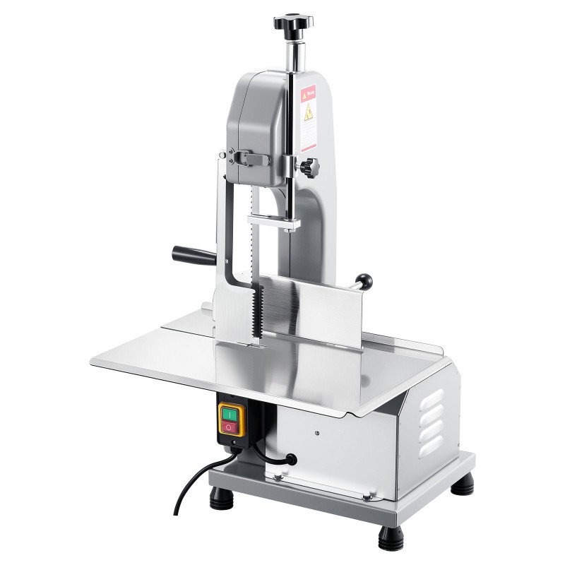 Sähköinen lihasaha 650W ruostumaton työtaso 315x460 mm 110 mm leikkuupaksuus ammattikäyttöön