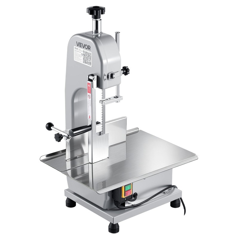 Sähköinen lihasaha 650W ruostumaton työtaso 315x460 mm 110 mm leikkuupaksuus ammattikäyttöön