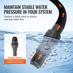 Pintakaivopumppu 1,6 hv 5600 l/h 19 l paineastiolla ruostumattomalla pumppupäällä