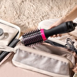 Kuumailmaharja nelitoimintoinen keraaminen pinnoite 65 mm soikea harja 3 säädettävää lämpöasetusta