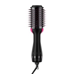 Kuumailmaharja nelitoiminen keraamisella pinnoitteella 75 mm ovaali harja negatiiviset ionit 3 lämpöasetusta