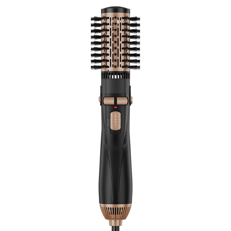 Kuuma-ilmaharja keraamisella pinnoitteella 3 harjapäätä 40 50 mm pyörivä harjapää 3 lämpöasetusta