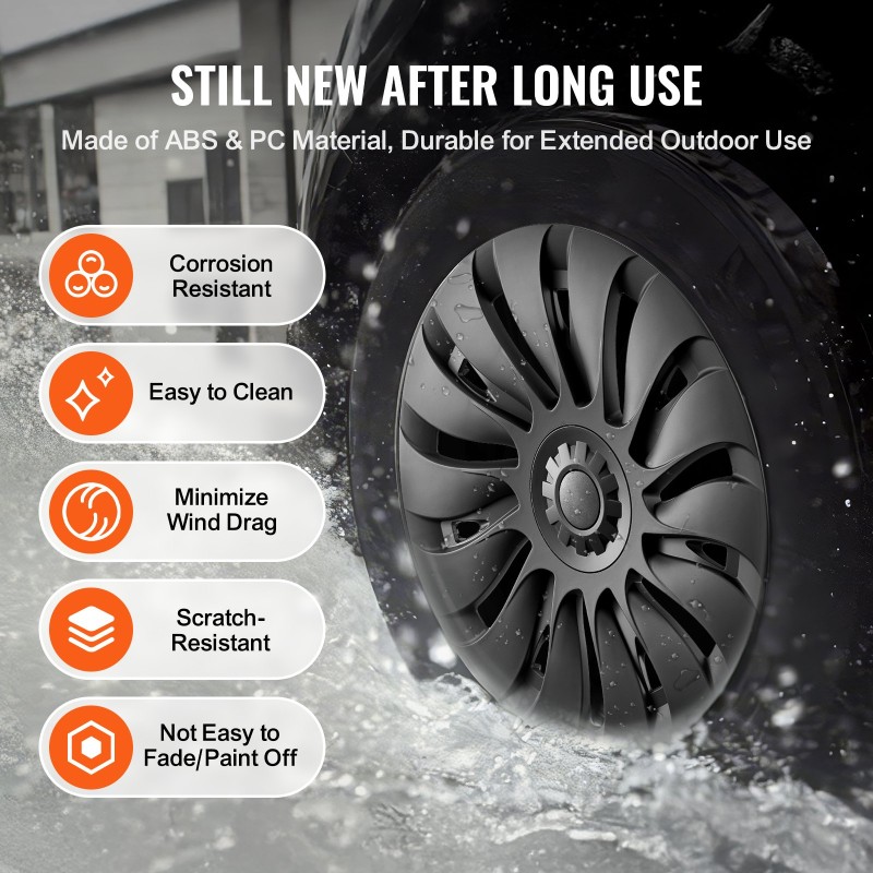 Pölykapselit ABS+PC 19-tuumaiset Tesla Model Y 2020–2024 kiinnityskynnet suojausteippi venttiilireikä