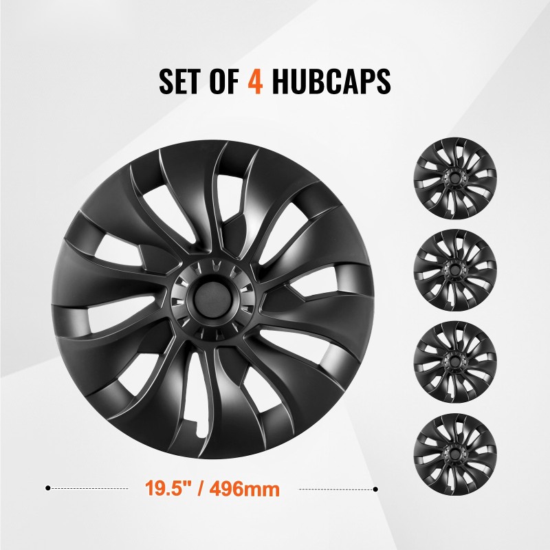 Pölykapselit 18-tuumaiset ABS+PC-komposiittimuovi venttiiliaukolla sopii Tesla Model 3 -malliin 2017–2023