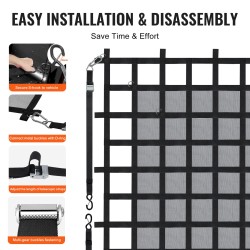 Kuormaverkko polyesteri 1830 x 1450 mm 680 kg avolavoille ja perävaunuihin
