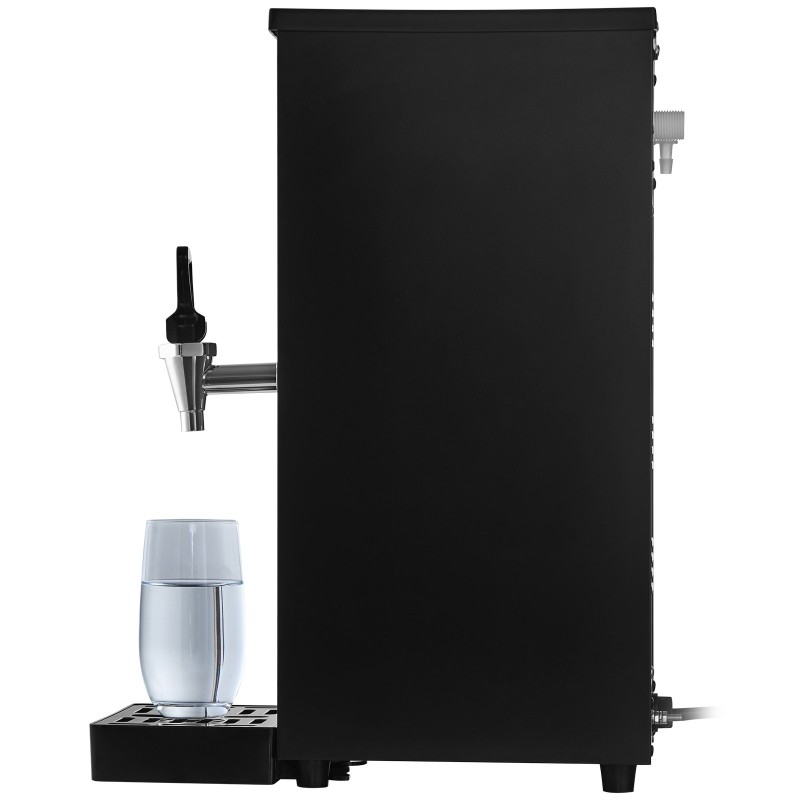 Kuumavesiautomaatti 10 litraa ammattikäyttöön 2500 wattia 50 litraa tunnissa 316 ruostumatonta terästä