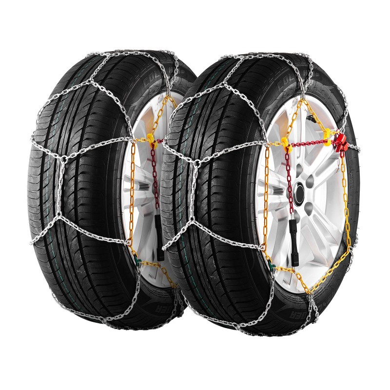Lumiketjut mangaaniseosterästä 2 kpl henkilöautoihin, maastureihin ja pickupeihin