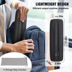 Kannettava lämpötulostin 2600 mAh akulla 203 pisteen tarkkuus Bluetooth-yhteys A4 A5-tuki