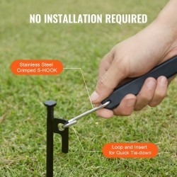 Tasaiset kumiset joustohihnat 20 mm leveät 0,91 m 10 kpl teräksisillä S-koukuilla