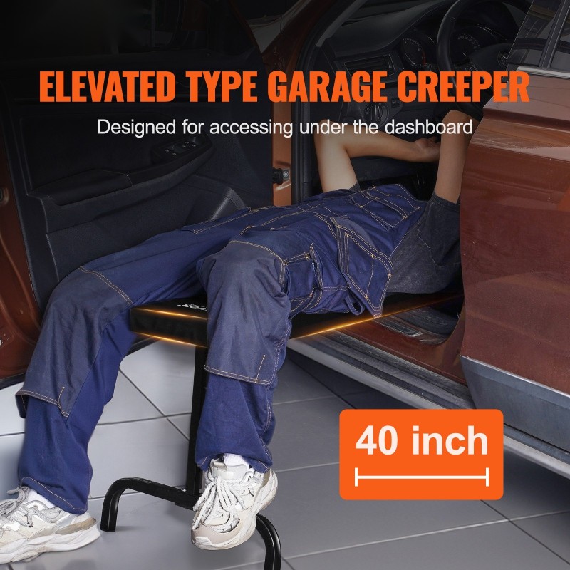 Alusta kojelaudan alle 1016 mm teräsrunko 149,7 kg kantavuus korkeussäädettävä 515–695 mm