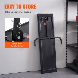 Alusta kojelaudan alle 1016 mm teräsrunko 149,7 kg kantavuus korkeussäädettävä 515–695 mm