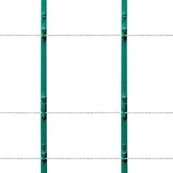 Sähköaitalanka polyneuloksesta kaksisataa metriä kuusi ruostumatonta teräslankasäiettä eläimille