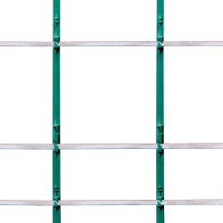 Sähköinen aitausnauha korkeatiheyspolyeteeni 500 metriä 19 millimetriä 6 ruostumatonta teräslankaa