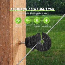 Sähköaidan alumiinilanka alumiiniseoksesta 1,6 millimetriä viisisataa metriä kelalla naudoille ja hevosille