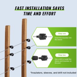 Sähköaidan alumiinilanka alumiiniseoksesta 1,6 millimetriä viisisataa metriä kelalla naudoille ja hevosille