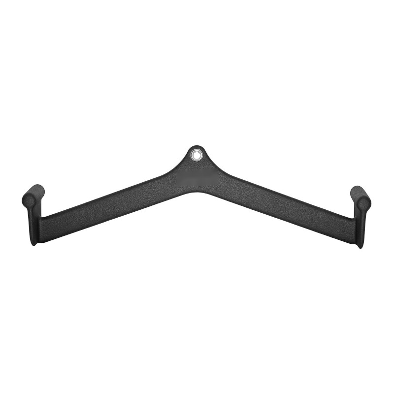 Lat-vetotanko täyttä terästä kaapelikoneisiin kumipäällysteisillä otepinnoilla 550 kg vetokuorma neljän tuuman karabiinihaka