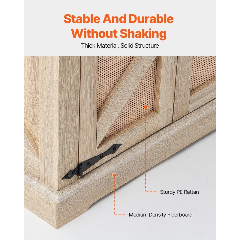 Suorakulmainen sohvapöytä PE-rottinki MDF-runko 2-kerroksinen säilytys pistorasialla